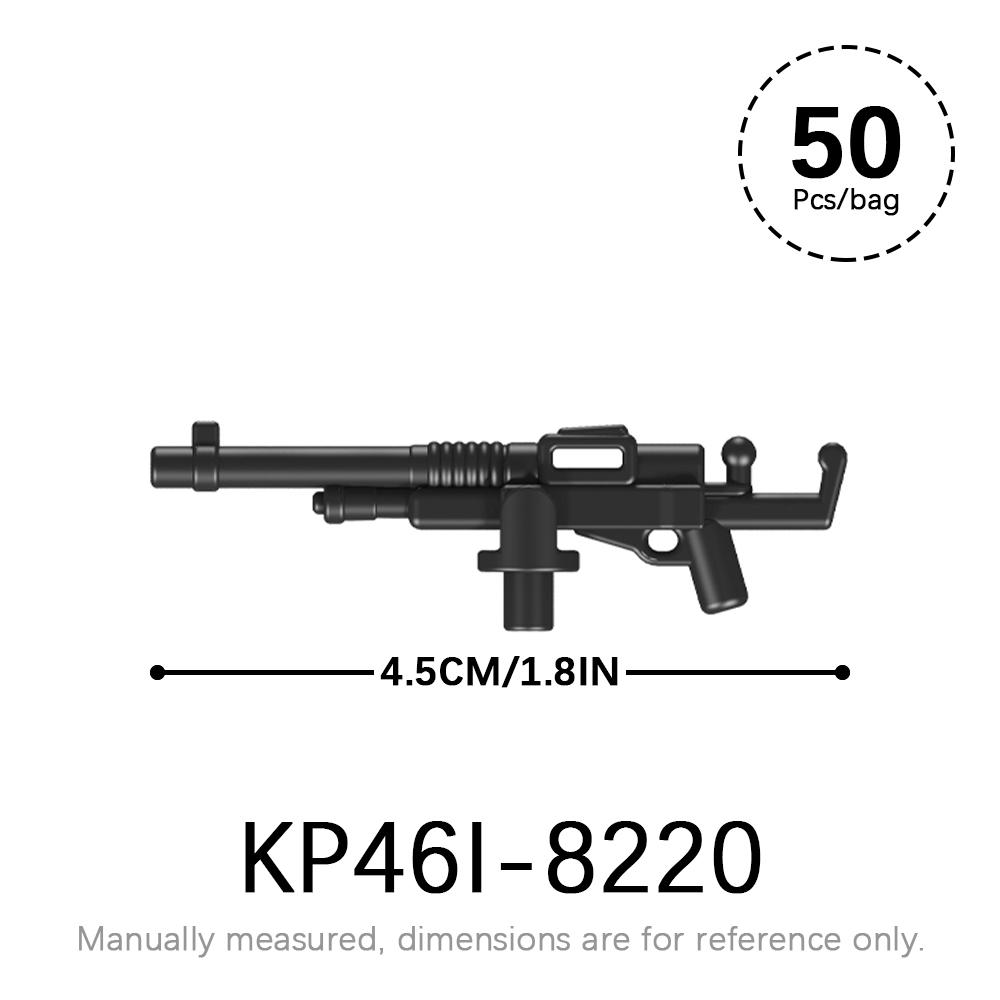 50pcs/lot Military Weapons Set SWAT WW2 Action Figures Parts MOC Bricks Star WW2 Corps Gun Accessories Building Blocks Kids Toys