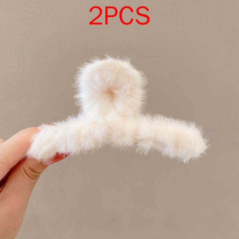 2 ΤΕΜ Premium Σετ Κεφαλών Νέο Γυναικείο Κλιπ Κλιπ Νύχι Μόδας Καφέ Μαύρο Ακρυλικό Μεγάλες Φουρκέτες Claw For Lady Clip Barrette Αξεσουάρ μαλλιών