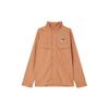 Sportbekleidung Uni Buchstaben Logo Stehkragen Reißverschluss Jacke Herren Jacken Orange DR7833-808