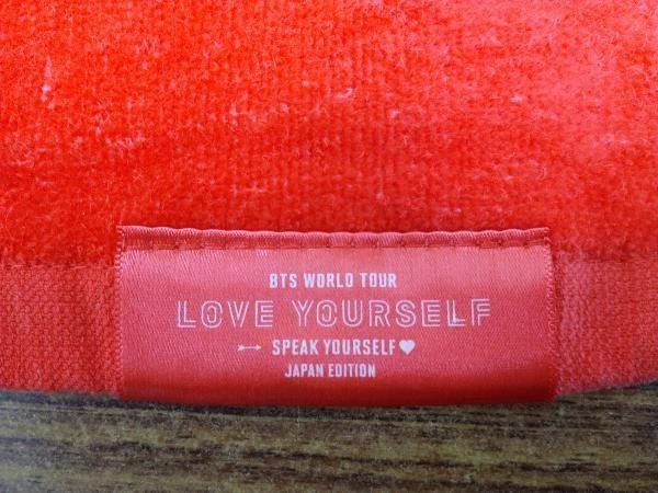 [USED] BTS WORD TOUR LOVE YOURSELF SPEAK YOURSELF JAPAN EDITION Towel Red