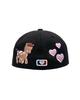 THEMUSEUMVISITOR Pony Embroidery Cap (Black)