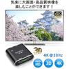 Wise HDMI Splitter, HDMI Splitter, 1 Input, 2 Outputs, Simultaneous Output, HDCP2.2, 4K/3D/1080P ...