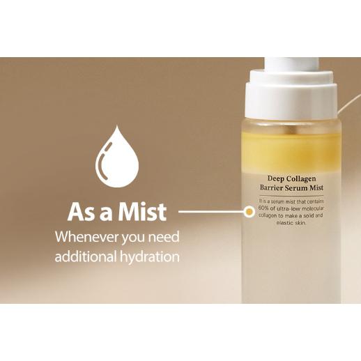 SUNGBOON EDITOR Deep Collagen Barrier Serum Mist, 95mL / 115mL