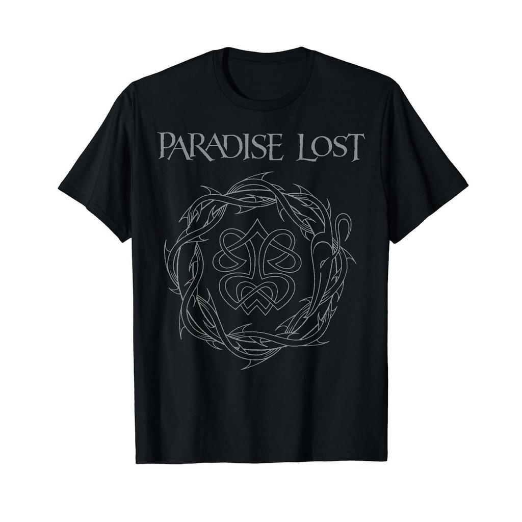 Omerch Limited Paradise Lost 'Crown of Thorns' Band T-Shirt - Official Merchandise Gothic Metal Heavy Rock Unisex Graphic Tee