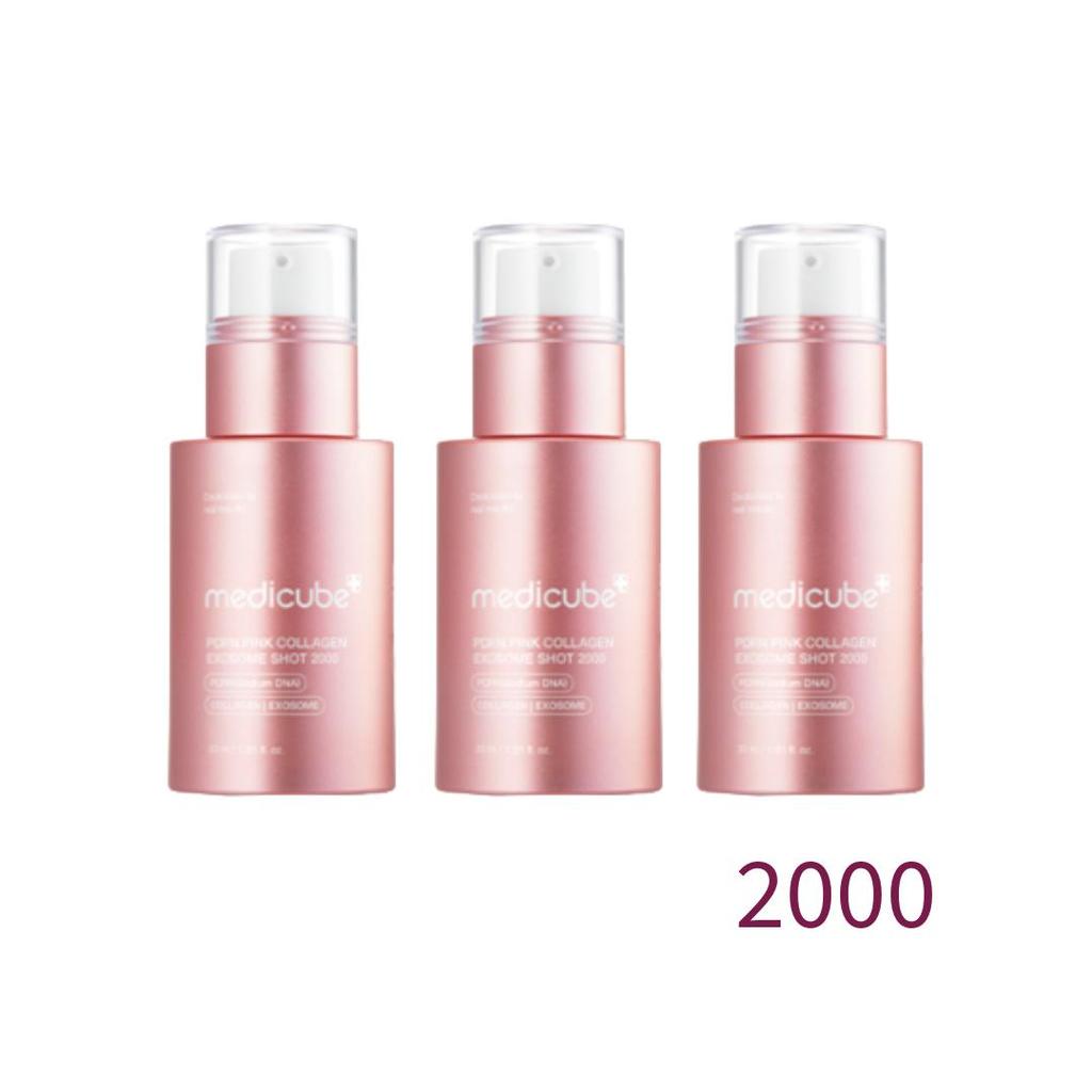 Medicube PDRN Różowy Kolagen Egzosomowy Shot Ampułka 2000 (30 ml), Ampułka 7500 (30 ml) (7 opcji)