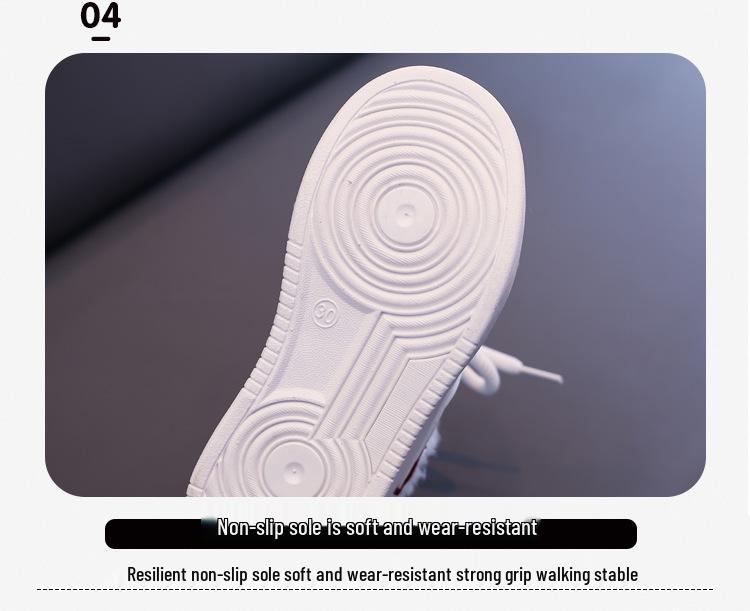 Versatile Children's Winter Plus Velvet Cat-Design Casual Warm Sneakers - White, Women's Sports Flat Shoes