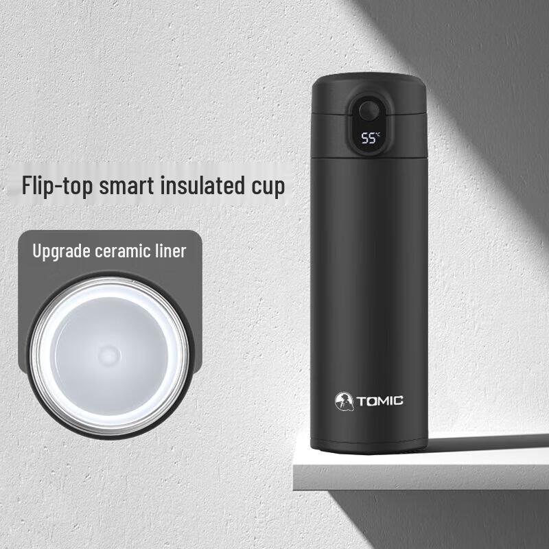 Temark Smart Temperature Display Thermos Bottle
