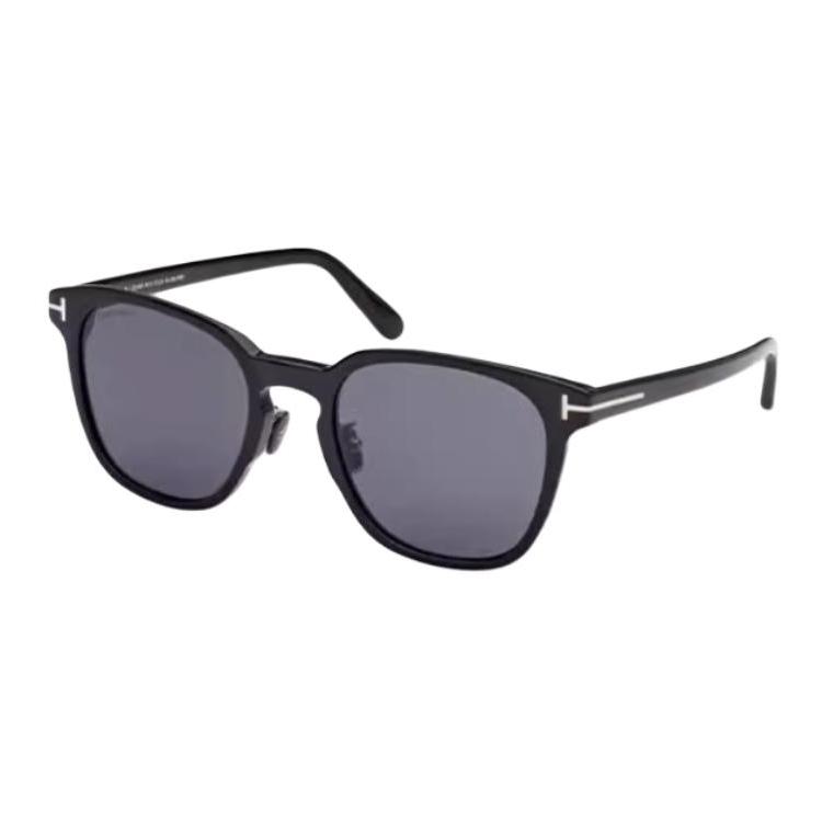 

TF Mirror Leg Letter Logo Oval Sunglasses Unisex sunglasses Multicolor FT1051-K Shopping Bag,Black