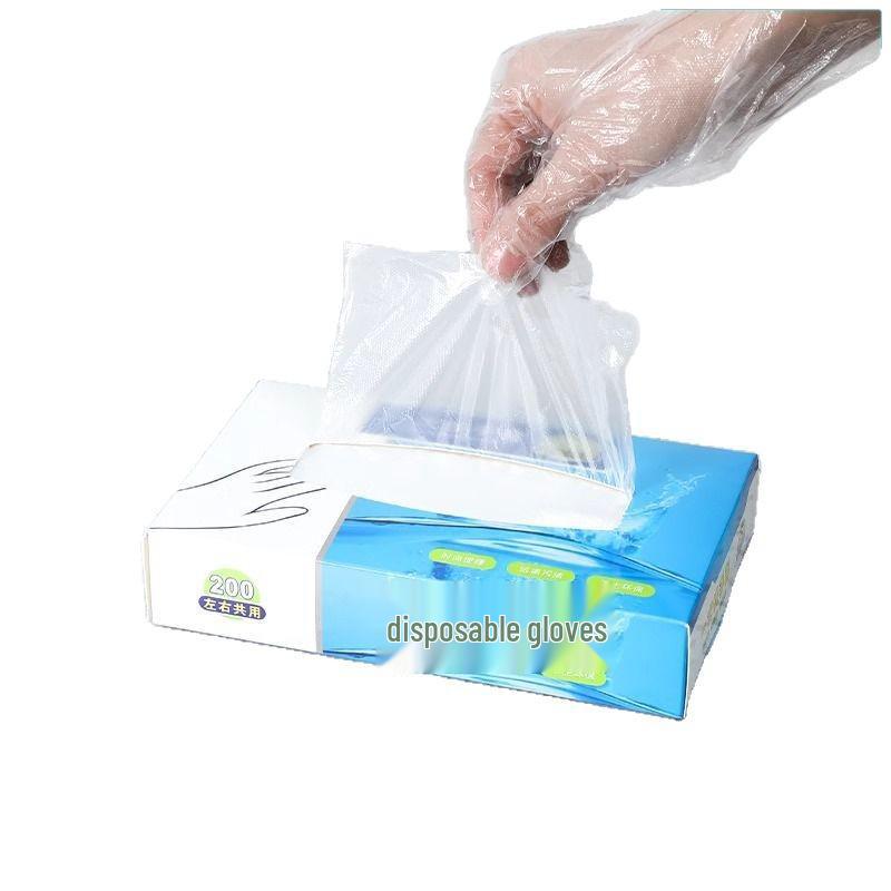 Disposable Food-Grade TPE Gloves for Baking & Catering - Thickened, Pull-Out Design
