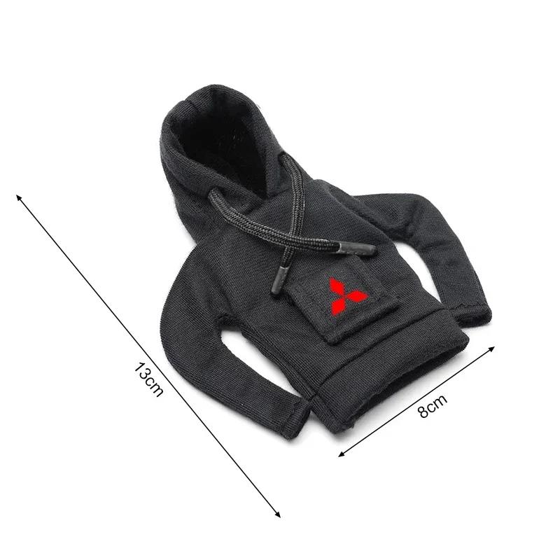 gzbf5 For Mitsubishi Lancer 9 Ex ASX L200 Colt Pajero Sport Car Styling Car Gear Shift Hoodie Cover Shift Cover Gear Handle Decoration