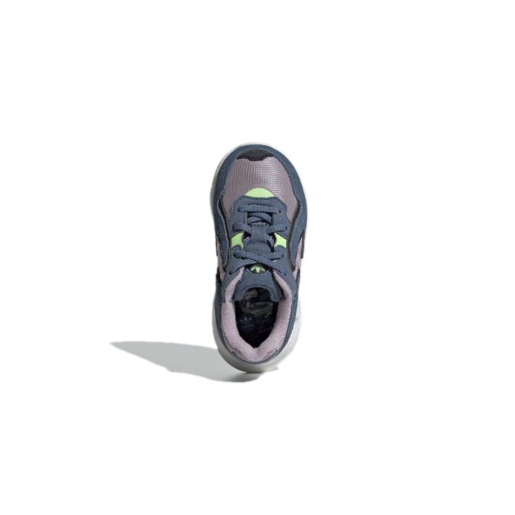 Adidas Originals Yung-96 Chasm El I Comfortable Versatile Breathable Low-Top Walking Shoes Baby Sneaker Gray EE7563