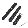 Waterproof Silicone Watch Strap with Buckle for 22-25mm, Unisex Outdoor Sports