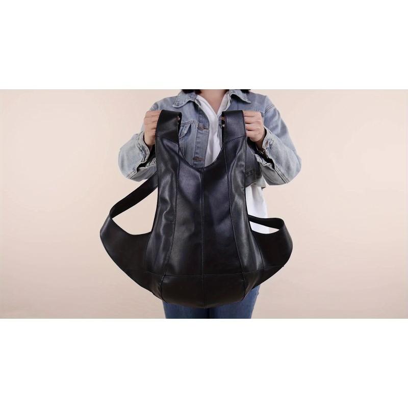 

Ретро однотонный рюкзак, модная мотоциклетная сумка, веганская кожа, велосипедный походный рюкзак