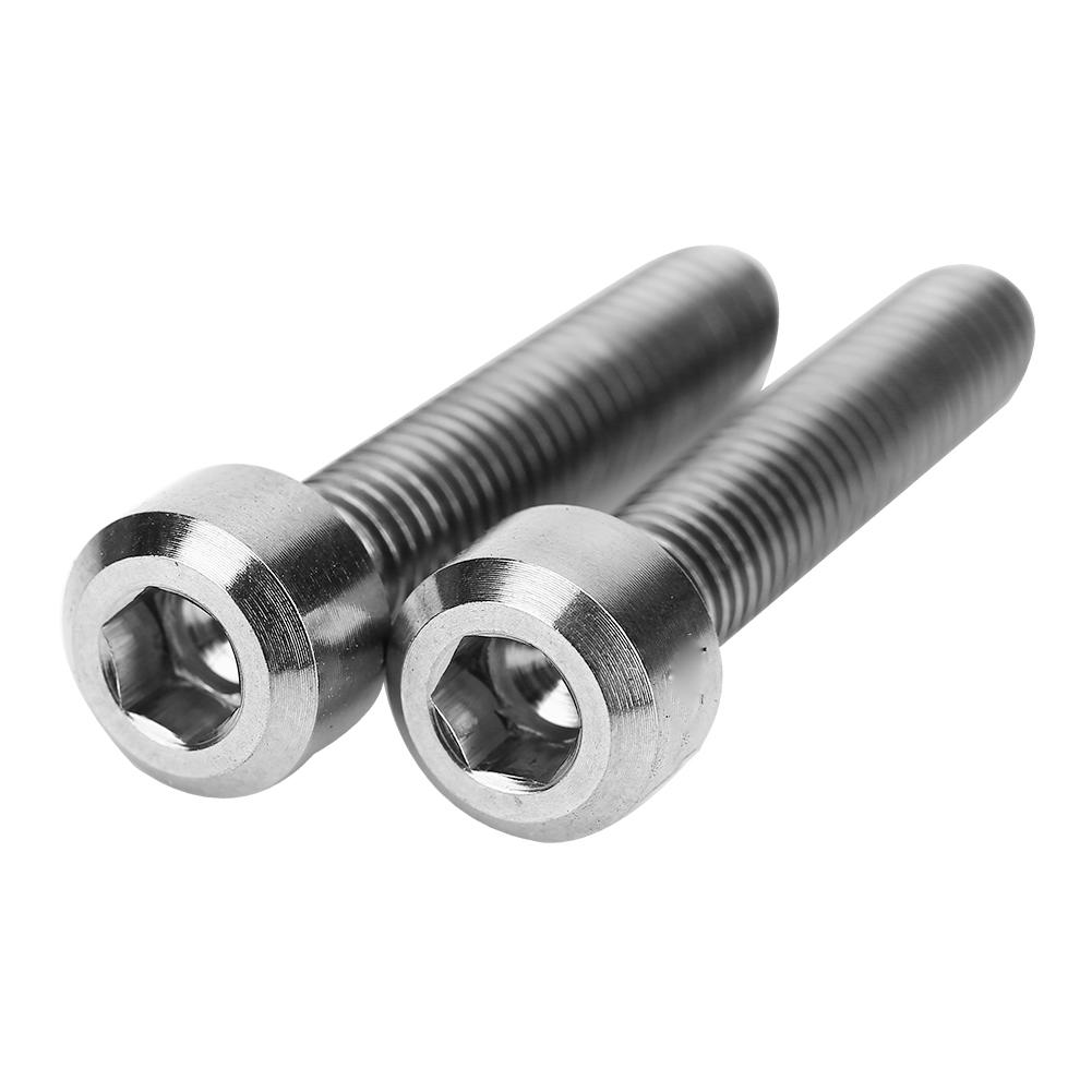 

2 шт./компл. M5x25 мм Титановый сплав Болты для крепления ручки тормоза велосипеда Винты для горного велосипеда (золото)