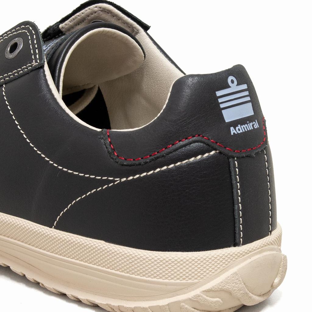 Admiral LEO AD815 Herren-Sneakers, Schwarz, Größe 25,5 cm