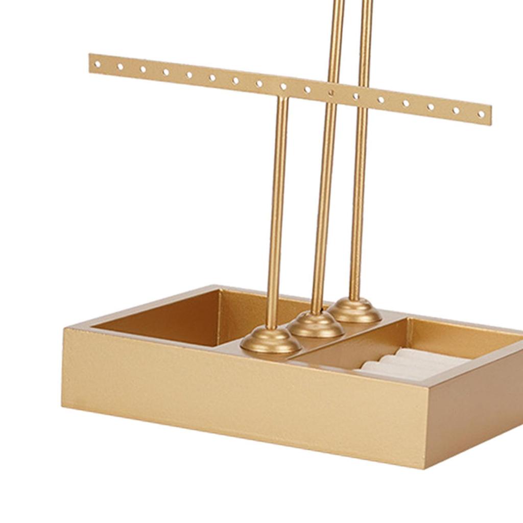 3-stöckiger Schmuckständer mit Ablage Elegante Halter-Organizer