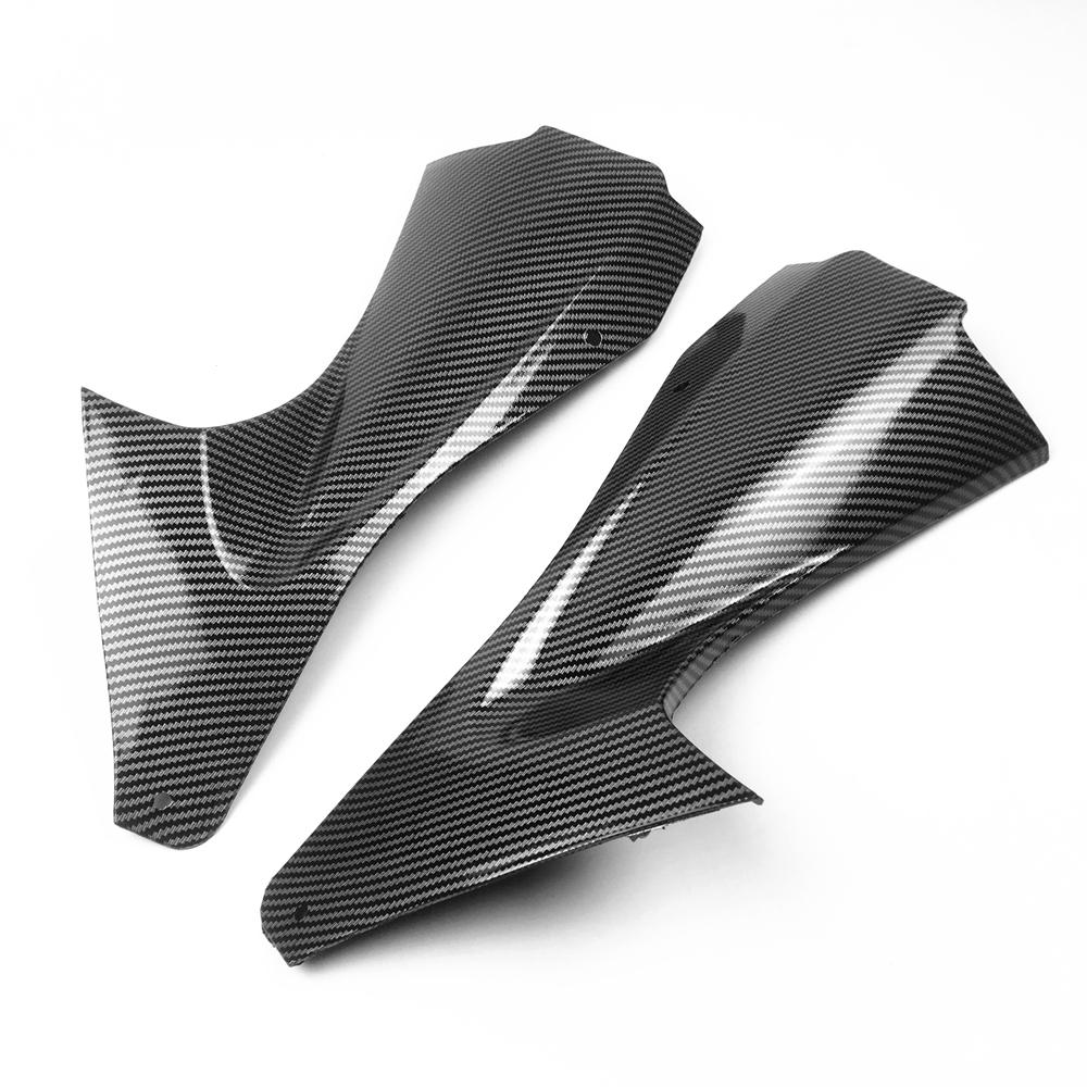 Imitation Carbon Fiber Motorcycle Fairing Air Duct Side Cover Plastic  For Yamaha YZF-R6 YZF R6 2006 2007 06 07