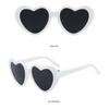 Heart Sunglasses for Dolls, Cute Pet Glasses for Stuffed Animals, Dress Up Accessories for Porch Goose Statue, Toy Eyewear for Kids