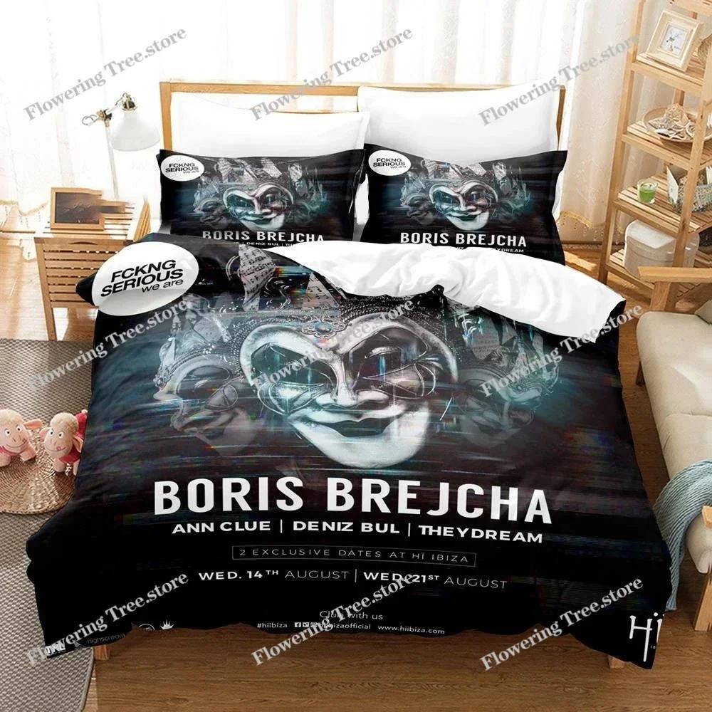 Boris Brejcha Bedding Set Boys Girls Twin Queen Size Duvet Cover Pillowcase Bed Kids Adult Fashion Home Textileextile029
