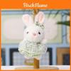 Llavero de Conejo de Peluche con Material de Felpa Corta para Niños y Adolescentes