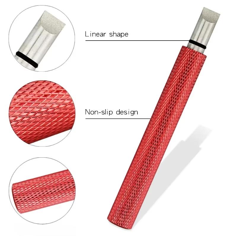 1pc Golf Wedge Iron Groove Sharpener Club Cleaner Cleaning Tool Course Golf Groove Cutter Tool Golf Training Aids
