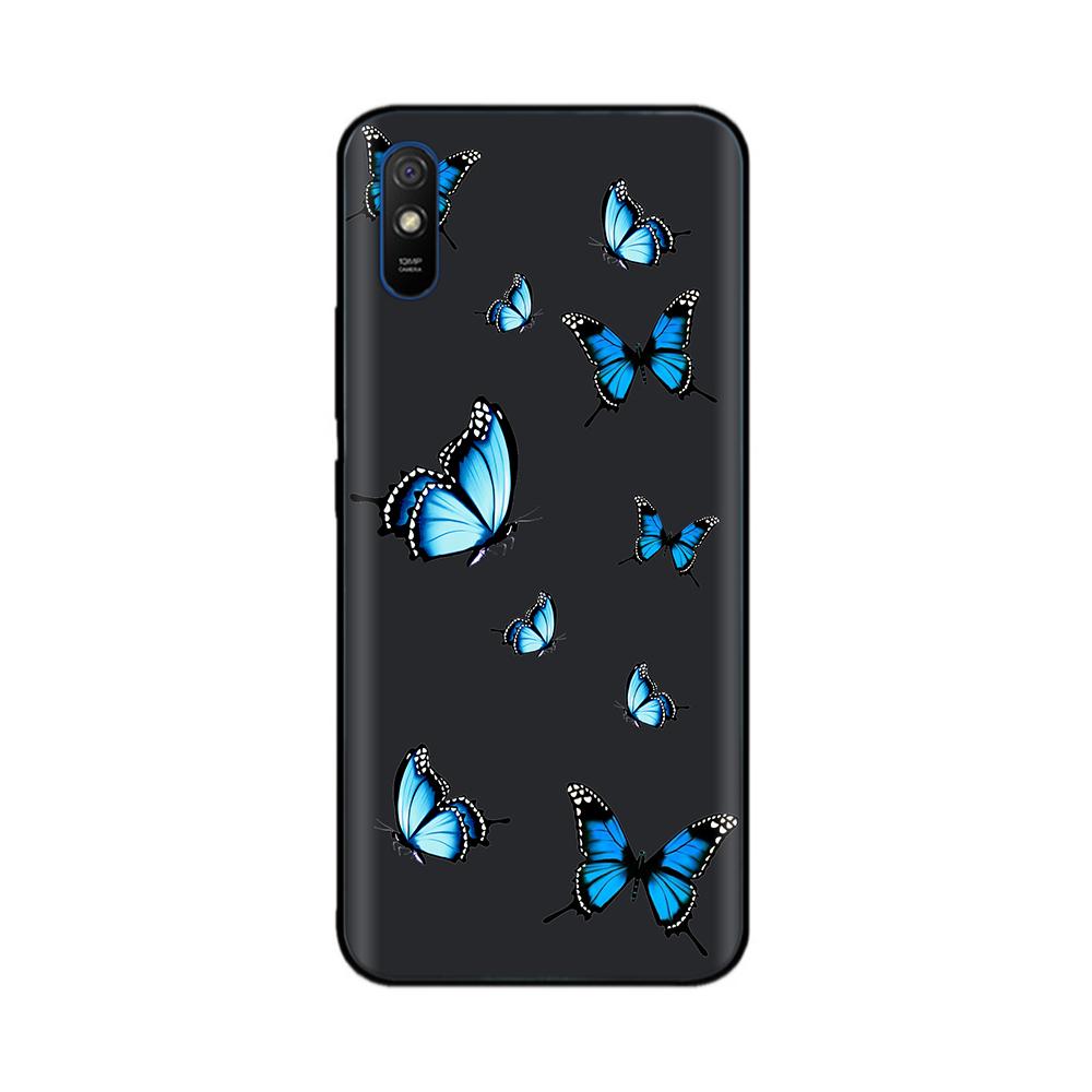 Case For Xiaomi Redmi 9A Case Soft Black Silicon Back Cover For Xiaomi Redmi 9A 9 9C NFC 9T Phone Case Cover Bumper Coque Fundas