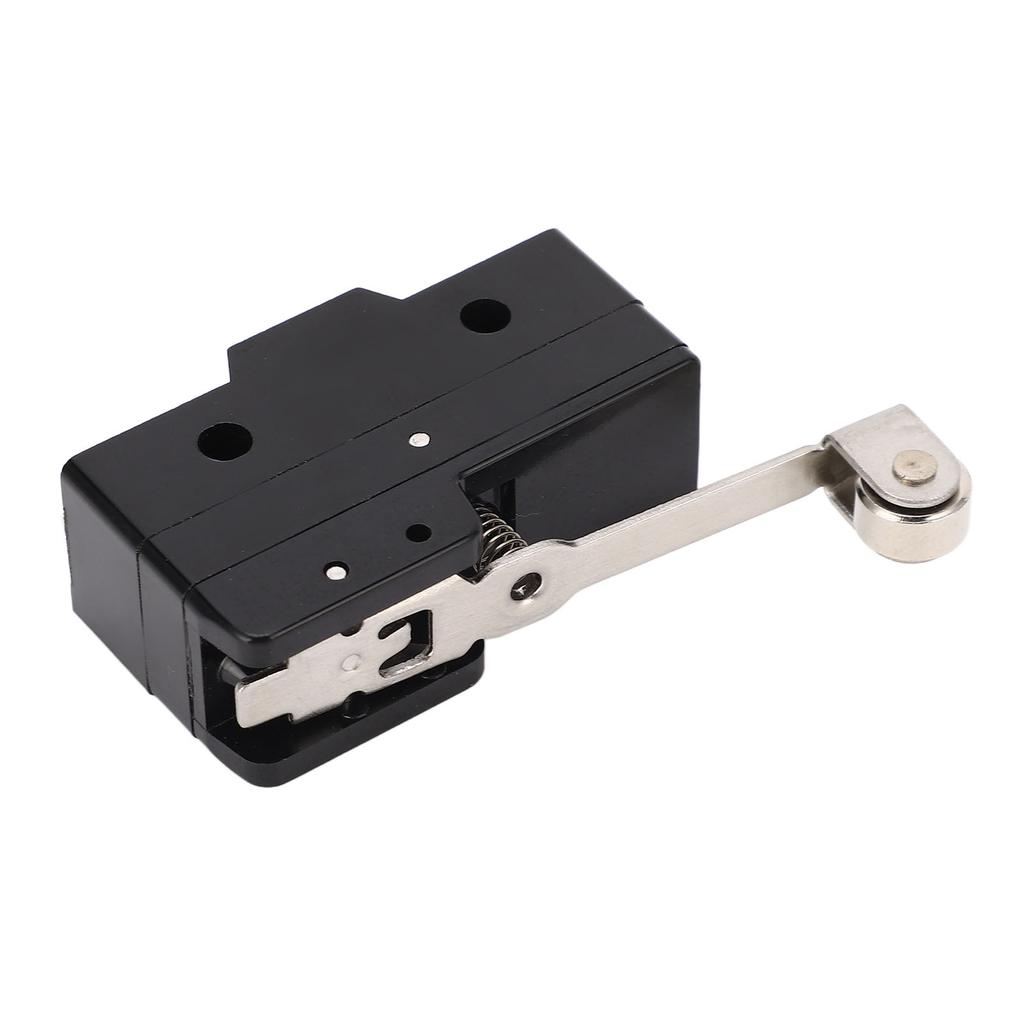 2PCS Micro Limit Switches Copper Conductor Silver Contact Hinge Roller Lever Switch NO+NC 250VAC