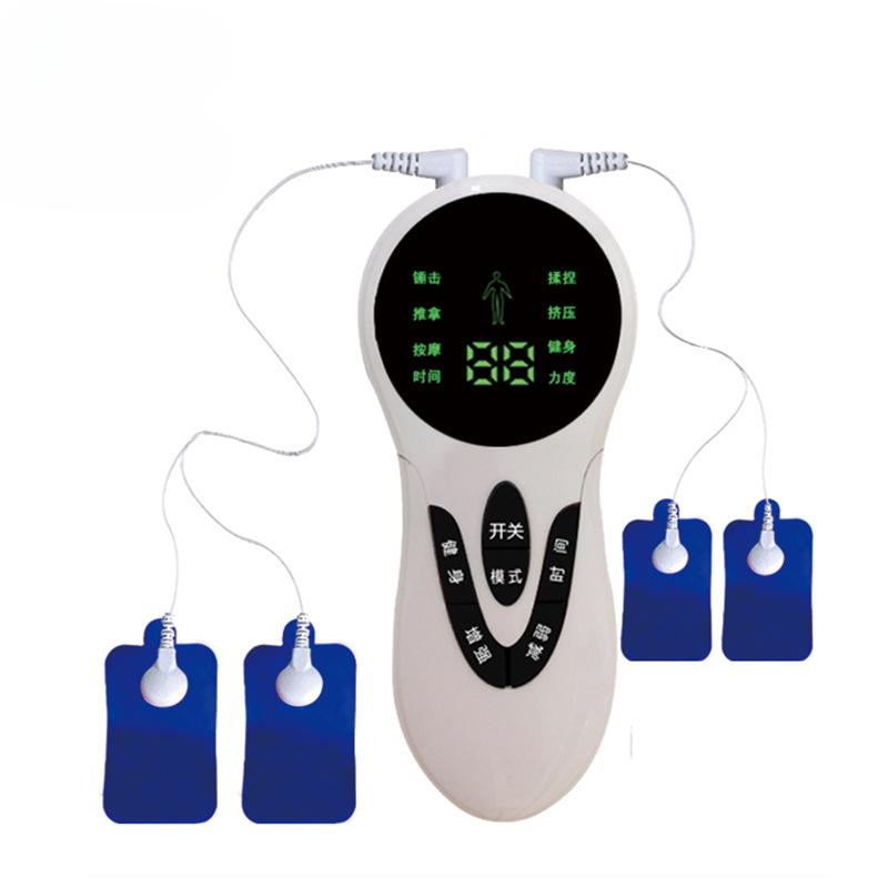 

Новый физиотерапевтический прибор Мини цифровой меридиональный массажер, импульсный двухвыходной массажер с зарядкой модели