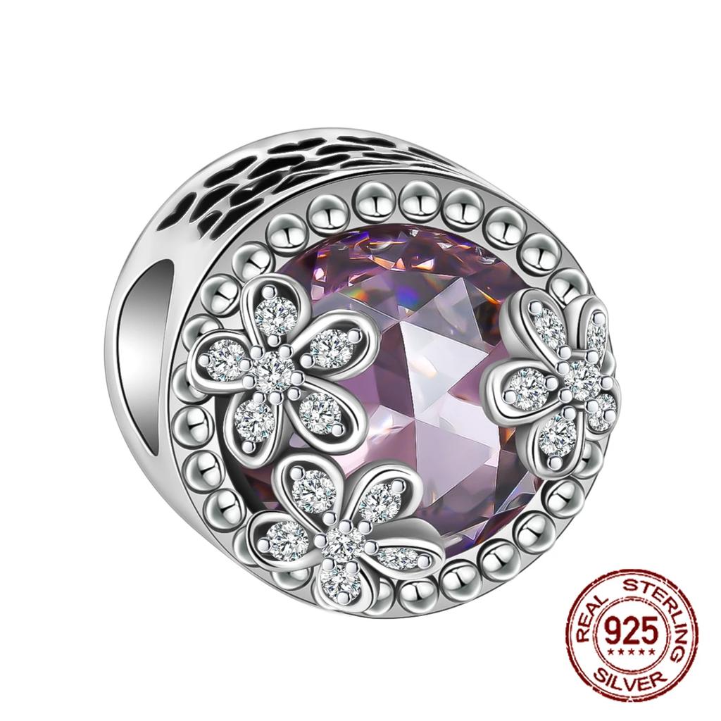 925 Silver Family Grandma Love You Mother Beads Pandent Charm Fit 4MM Hole Diameter Bracelet DIY Bead Ms Jewelry Gift