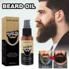 East Moon Men's Beard Care Oil For Luxurious Grooming Rich Moisturizing Blackening Treatment