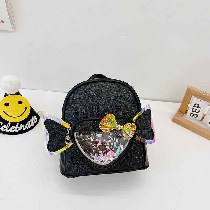 Adorable Cartoon Kids Backpack Lightweight Heart Wing Design For Girls And Boys With Durable And Comfortable Features For School Use