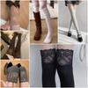 Keep Warm Knee-high Socks Solid Color Thigh High Socks Fashion Boot Socks  Autumn Winter
