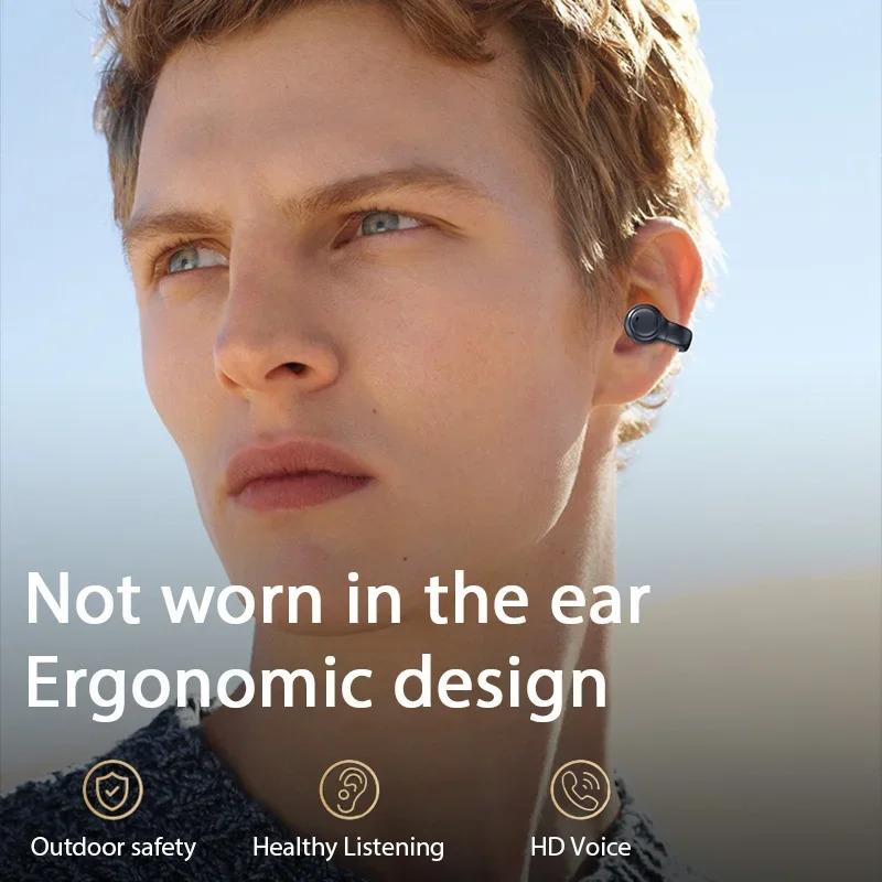 New Model 2025 M47+ Wireless Earbuds Bluetooth Headset Charging Earphones Bone Conduction Headphones Sport With Mic Free