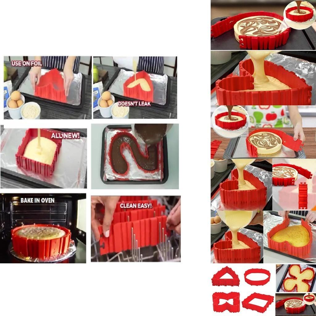 Silicone Cake Mold Nonstick Baking Tools For Magic Bake Snake Shape Diy Kitchen