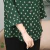 Elegant Women Tops Summer Plus Size Casual Long Sleeve Shirts
