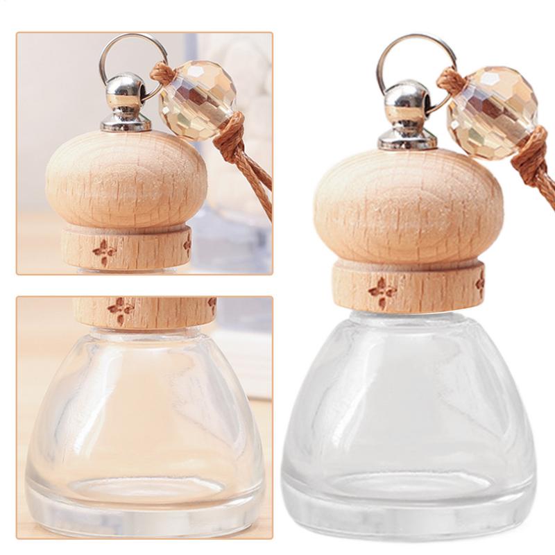 Car Air Freshener Bottle Auto Interior Empty Perfume Hangings Bottle Car Perfume Diffuser Bottles Car Interior Air Fresher deco