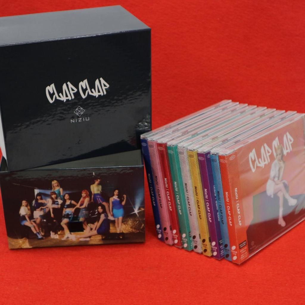 [USED] NiziU CLAP CLAP WithU Edition 9 CD Set
