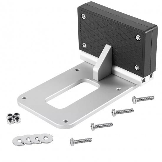 Universal Transom Trolling Motor Mounting Bracket for Kayaks Backing Plate Mount Bracket for Clamp-on Electric Trolling Motors