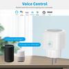 16A WiFi Smart Plug with Power Monitoring, Remote Control via Smart Living App, Compatible with Google Assistant and Alexa
