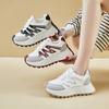 Ins Korean Version of the New Dad Shoes Women's Spring Student Sports Running Casual Thick Sole Height Increase Street Shot W511