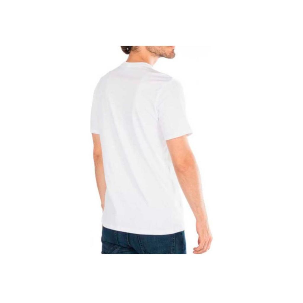 Calvin Klein Camiseta de Manga Corta con Letra Estampada para Hombre Tops Blanco 40IC861-540