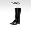 Millies Premium Leather Plush-Lined Over-the-Knee Boots