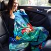 The Little Mermaid Cartoon Blanket, Short Plush Cute Warm Blanket, Living Room Home Decoration Sofa Four Seasons Travel