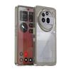 For Nothing Phone (3a) Pro Phone Case WANLONFENG XC Series TPU Acrylic Cover with Tempered Glass (Big Lens Hole)