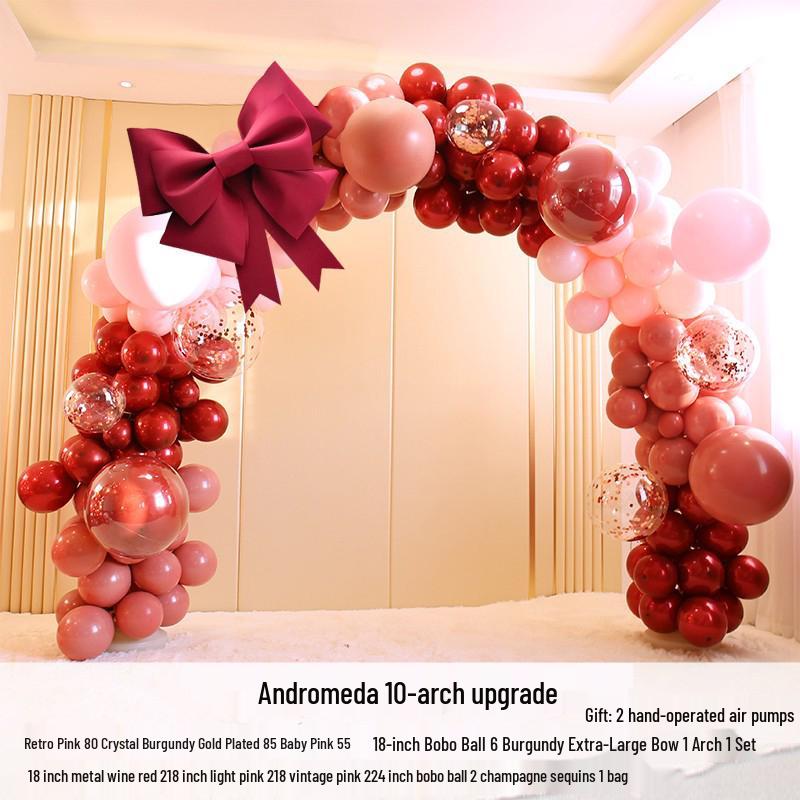 Wedding Celebration Balloon Arch Decoration Stand for Bridal Room & Birthday Party