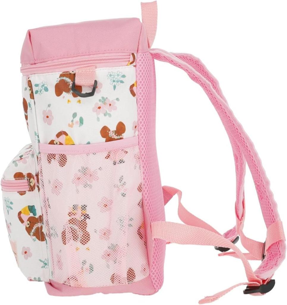 Marushin Rucksack, Bear School, Blooming Pink, Kindergarten Entrance Goods, Preparation for Kindergarten, Nursery School, Kindergarten