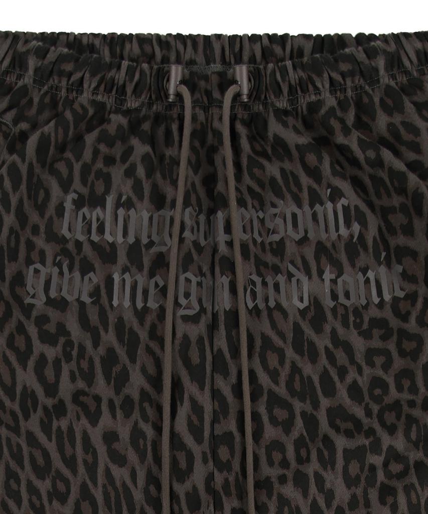 ROCKCAKE Leopard Wide 2Way Jogger - Charcoal