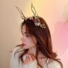 Deer Horn LED Light Korean Style Hairbands Christmas Antler Headbands Women Luminous Hair Hoops Elk