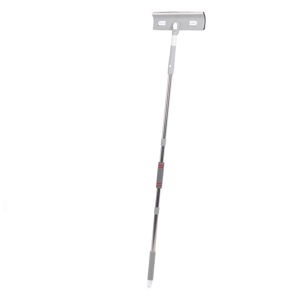 Window Squeegee Long Handle Window Cleaner Tool Rotatable Window Scrubber with Extension Pole for Ho