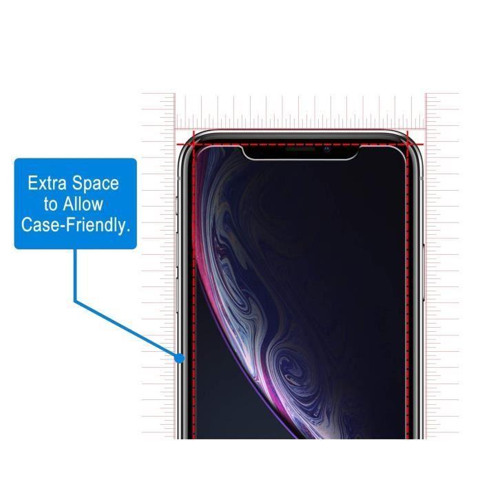 Screen Protector Glass Film - Phonillico® - Apple iPhone 11 - Tempered Glass - Scratch Resistant - Shockproof